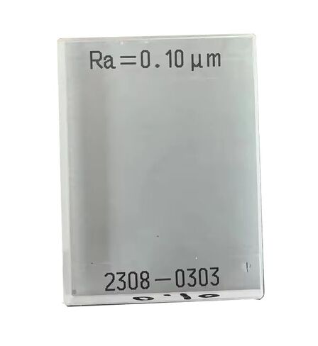 RA 0.1μm موجة مربعة خطوط متعددة محفورة معيار معايرة الخشونة عينة كتلة معايرة خشونة السطح in Kuwait