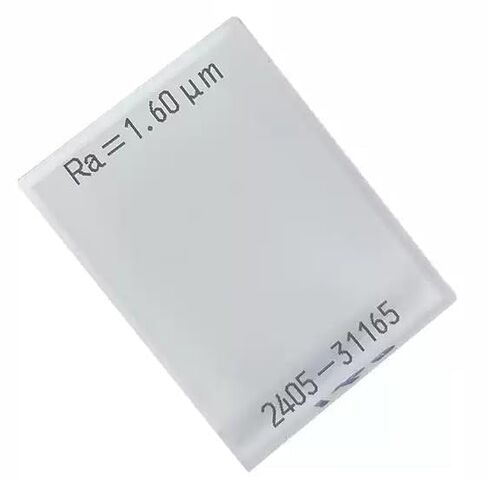 RA 1.6μm موجة مربعة خطوط متعددة محفورة معيار معايرة الخشونة عينة كتلة معايرة خشونة السطح in Kuwait