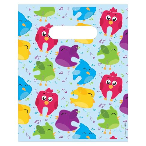 Practicon Tweety Molars 8" x 10" Dental Giveaway Bag, Dental Hygiene Patient Care Goodie Bag, Dentist Office Plastic Gift Bags, 100 Pack in Kuwait