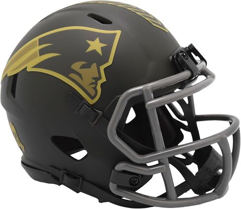 New England Patriots 2025 Salute to Service Mini NFL Football Helmet in Saudi Arabia