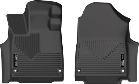 Husky Liners Weatherbeater Floor Hats | يناسب 2014-2020 Acura MDX | الصف الأمامي ، 2 -PC أسود - 18401 in Kuwait