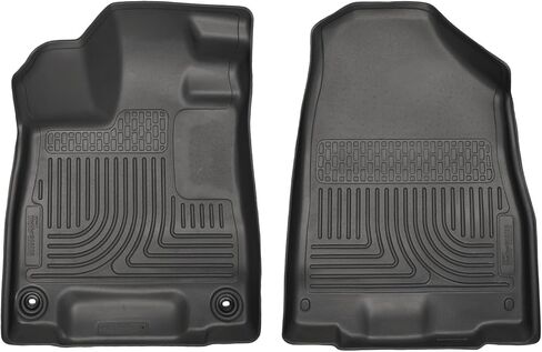 Husky Liners Weatherbeater Floor Mats | Fits 2014-2020 Acura MDX | Front Row, 2-pc Black - 18401 in Saudi Arabia