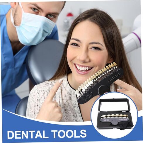 دليل ظلال الأسنان، أدوات احترافية ثلاثية الأبعاد R-20 لطب الأسنان، صواني تبييض الأسنان، مخطط ظلال تبييض الأسنان لتتبع ومقارنة صواني التأثير in Kuwait