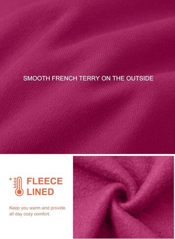 G Gradual Hoodies for Women Oversized Fleece Sweatshirt with Pocket Loose Fit Casual Athletic Workout Pullover in Kuwait