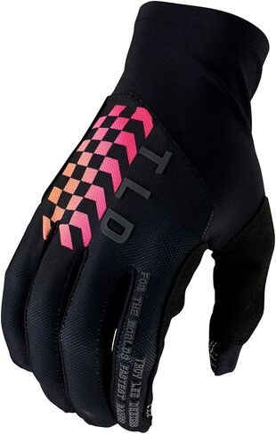 Troy Lee Designs Flowline Glove (2025) لركوب الدراجات الجبلية MTB ، Eyez Black ، متوسط in Kuwait