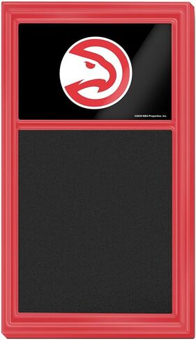 The Fan-Brand NBA Atlanta Hawks: Chalk Note Board- Sports Decor for Home, Game Room, Fan Cave & Garage - USA Made in Kuwait
