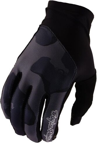Troy Lee Designs Flowline Glove (2025) لركوب الدراجات الجبلية MTB ، Eyez Black ، متوسط in Kuwait