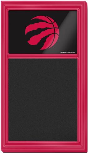 The Fan-Brand NBA Toronto Raptors: Chalk Note Board- Sports Decor for Home, Game Room, Fan Cave & Garage - USA Made in Saudi Arabia