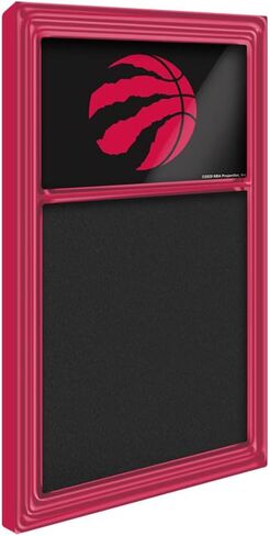 The Fan-Brand NBA Toronto Raptors: Chalk Note Board- Sports Decor for Home, Game Room, Fan Cave & Garage - USA Made in Saudi Arabia