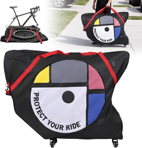 1680D Oxford Cloth Portable Folding Cycling Bag Bicycle & Packaging Bag for Mountain Bike Road Bike E-bike in Kuwait