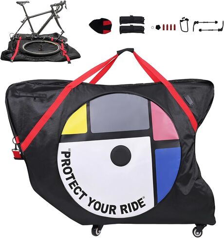 1680D Oxford Cloth Portable Folding Cycling Bag Bicycle & Packaging Bag for Mountain Bike Road Bike E-bike in Kuwait