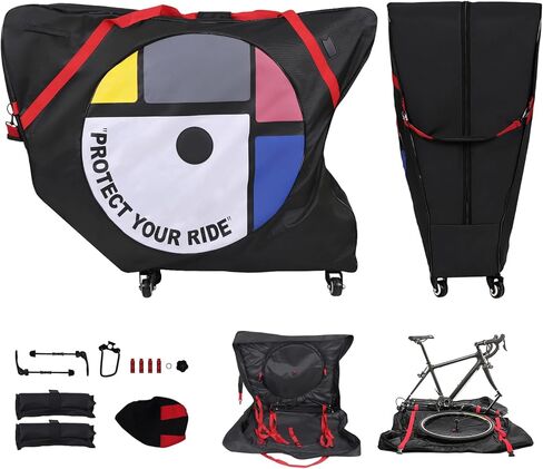 1680D Oxford Cloth Portable Folding Cycling Bag Bicycle & Packaging Bag for Mountain Bike Road Bike E-bike in Kuwait