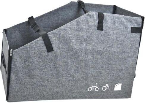 حقيبة سفر متعددة الأغراض للدراجات للاستخدام في صندوق السيارة، أسود in Kuwait