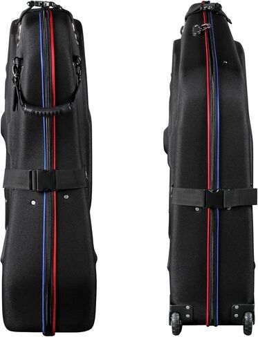 NOOYAH Bike Travel Case Hardshell Bicycle Airplane Travel Bag Lightweight & Durable Cycling EVA Pod with TSA Lock for Road and MTB Bikes Transport in Saudi Arabia