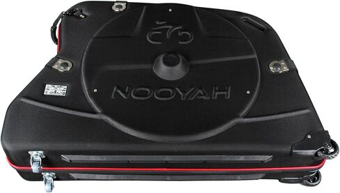 NOOYAH Bike Travel Case Hardshell Bicycle Airplane Travel Bag Lightweight & Durable Cycling EVA Pod with TSA Lock for Road and MTB Bikes Transport in Saudi Arabia