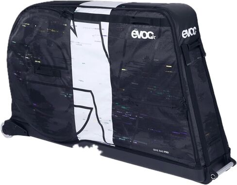 EVOC Bike Bag Pro Multi-Color - Lightweight Impact-Resistant Polycarbonate Bike Transport Bag with CLIP-ON WHEEL 3.0, Fits Road, Gravel, XC, Enduro & DH Bikes up to 130cm Wheelbase, Includes Bike Stan in Saudi Arabia