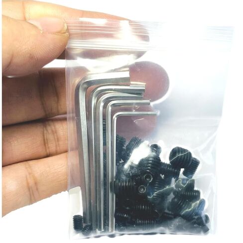 95pcs Set Screws Assortment Kit with Hex Wrench, Grub Screws M3 M4 M5 M6 M8 for Home Repair, Repair Furniture, Electronic Product, Install Door Lock, DIY, Fixtures, 12 Sizes in Kuwait