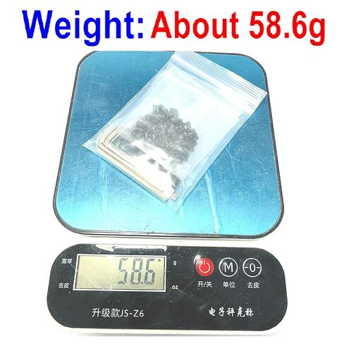 95pcs Set Screws Assortment Kit with Hex Wrench, Grub Screws M3 M4 M5 M6 M8 for Home Repair, Repair Furniture, Electronic Product, Install Door Lock, DIY, Fixtures, 12 Sizes in Kuwait