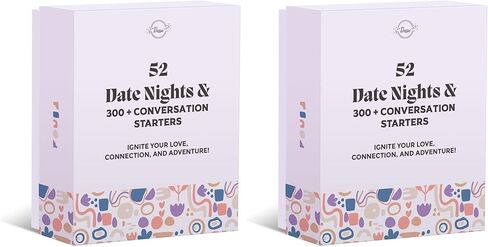 Dessie Couples Gift Ideas - 52 Pop-Open Date Night Ideas and 300+ Conversation Starters. Great Card Games for Couples, Men, Women. Boyfriend Gifts, Bride Gifts in Kuwait