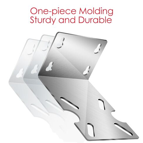 Stainless Steel Universal Water Filter Bracket Mount for 10-inch & 20-inch RO System Housing, Heavy-Duty Wall Mounting Bracket (1-Pack) in Kuwait