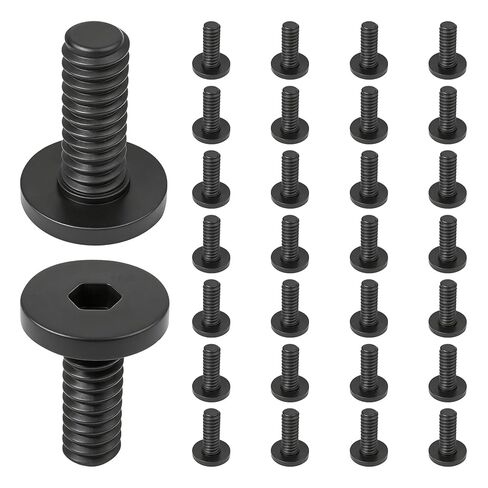 30 قطعة من البراغي الطويلة السوداء المتوافقة مع سقائف تخزين Suncast، وملحقات البراغي البديلة، سهلة التركيب in Kuwait