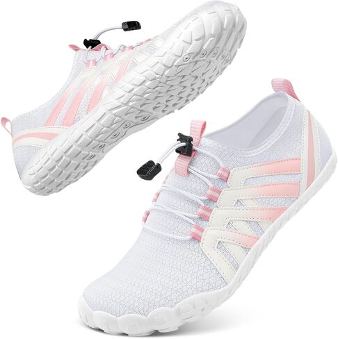 ATHMILE Water Shoes for Women Men Quick Dry Five Toe Aqua Barefoot Shoes for Beach Vacation Swim Hiking Pool Outdoor Sports Wide Toe Box with Non-Slip Rubber Sole in Saudi Arabia
