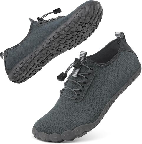 ATHMILE Water Shoes for Women Men Quick Dry Five Toe Aqua Barefoot Shoes for Beach Vacation Swim Hiking Pool Outdoor Sports Wide Toe Box with Non-Slip Rubber Sole in Saudi Arabia