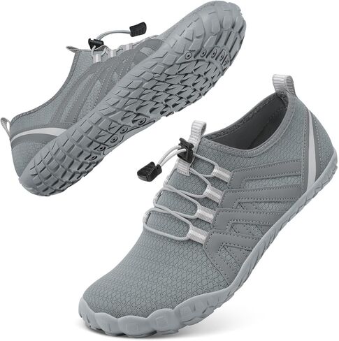ATHMILE Water Shoes for Women Men Quick Dry Five Toe Aqua Barefoot Shoes for Beach Vacation Swim Hiking Pool Outdoor Sports Wide Toe Box with Non-Slip Rubber Sole in Saudi Arabia