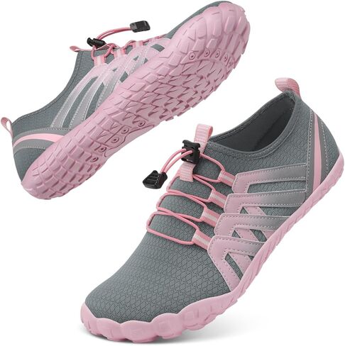 ATHMILE Water Shoes for Women Men Quick Dry Five Toe Aqua Barefoot Shoes for Beach Vacation Swim Hiking Pool Outdoor Sports Wide Toe Box with Non-Slip Rubber Sole in Saudi Arabia