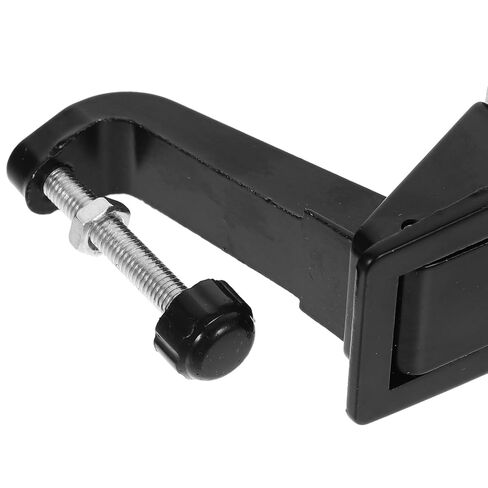 Compression Latch Lock for Industrial Equipment Cabinet Door, Zinc Alloy Adjustable Lever, Black Button Type, Door Latch Replacement Accessory for Machinery Enclosures in Saudi Arabia