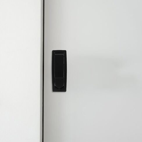 Compression Latch Lock for Industrial Equipment Cabinet Door, Zinc Alloy Adjustable Lever, Black Button Type, Door Latch Replacement Accessory for Machinery Enclosures in Saudi Arabia