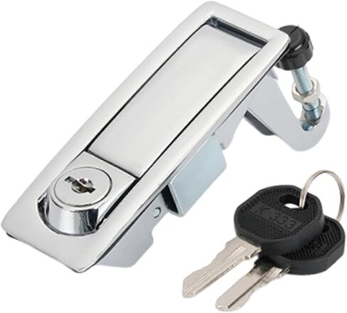 Zinc Alloy Compression Bolt – Direct Replacement for Practical Trigger Bolt Locks, Black with Key in Saudi Arabia