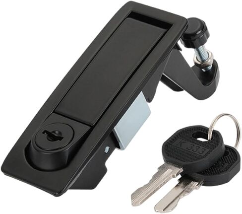 Zinc Alloy Compression Bolt – Direct Replacement for Practical Trigger Bolt Locks, Black with Key in Saudi Arabia