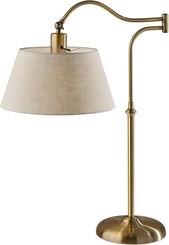 Adesso 3349-26 Rodeo Floor Lamp, 61 in, 150 W Incandescent/equiv. CFL, Antique Bronze, 1 Floor Lamp in Kuwait