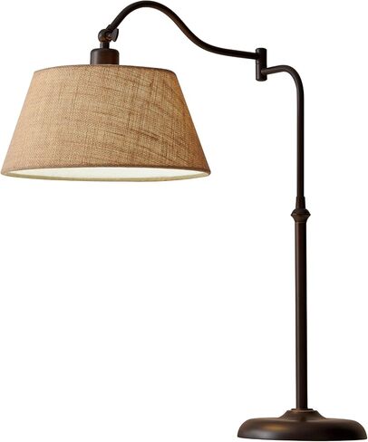 Adesso 3349-26 Rodeo Floor Lamp ، 61 in ، 150 W المتوهجة/equiv. CFL ، البرونز العتيق ، مصباح طابق واحد in Kuwait