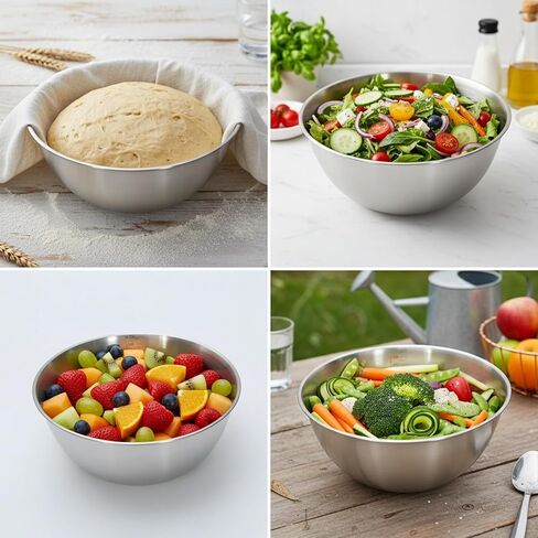 عبوتان من حاوية تدقيق عجينة البيتزا، صندوق تدقيق العجين المستدير من الفولاذ المقاوم للصدأ مع غطاء شفاف، حاوية تخزين البيتزا للتخمير البارد، وارتفاع الخبز، وإعداد الثلاجة، والخبازين المنزليين in Kuwait