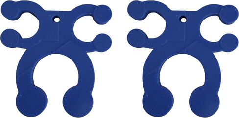 TEYOUYI 2pcs Holder for Triple Syringe Secure & Organized Storage for Medical Professionals Accessories for Triple Syringe Blue in Saudi Arabia
