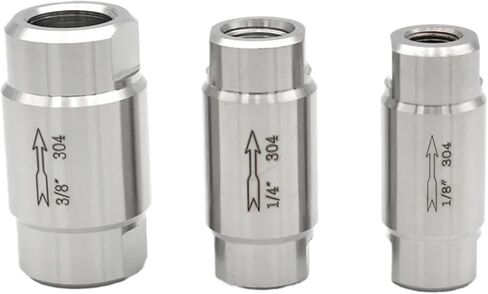 1/8" 1/4" 3/8" 1/2" 3/4" Check Valve High Temperature And Pressure(1/8") in Kuwait
