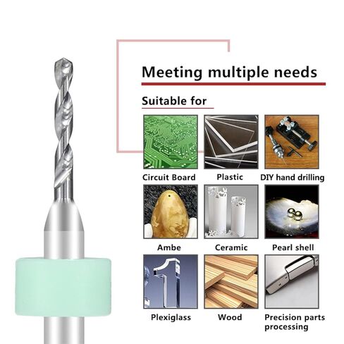 Twist Drill Bits,Metal Bit,1.5mm Import Mini PCB for Print Circuit Board Carbide CNC Drilling Set, Box in Kuwait