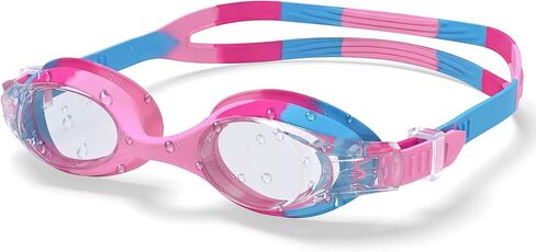 Aegend Swim Goggles for Kids Toddler - Anti-Fog Comfort Fit Swimming Goggles for Little Boys Girls 3-8 in Kuwait