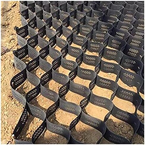 Gravel Driveway Grids 2-Inch Height Honeycomb Garden Shed Base Grate Mud Control Mesh PE Walkway Grille for Enhanced Stability in Saudi Arabia