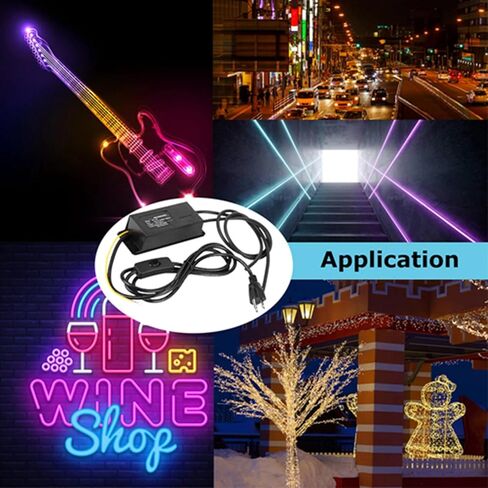 Neon Sign Transformer Power Supply Rectifier Kit, 7.5KV 30mA 110V, Neon Light Ballast Replacement, Neon Tech Power Supply Model, Neon Transformer Power, Electronic Neon Light Signs for Bar in Saudi Arabia