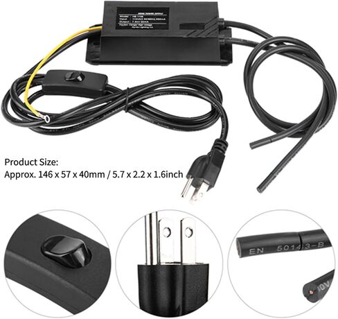 Neon Sign Transformer Power Supply Rectifier Kit, 7.5KV 30mA 110V, Neon Light Ballast Replacement, Neon Tech Power Supply Model, Neon Transformer Power, Electronic Neon Light Signs for Bar in Saudi Arabia