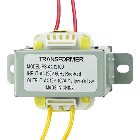 120V to 12V AC Step Down Transformer 10VA Single Phase AC Power Converter for Audio Lighting and General Electronics in Kuwait