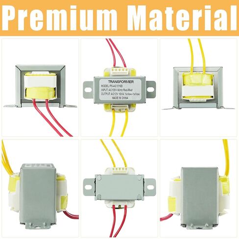 120V to 12V AC Step Down Transformer 10VA Single Phase AC Power Converter for Audio Lighting and General Electronics in Kuwait