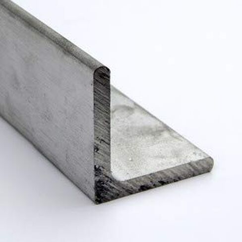 زاوية من الفولاذ المقاوم للصدأ 316، لمسة نهائية غير مصقولة (مطحنة)، ASTM A276، طول ساق متساوي، زوايا مستديرة، طول ساق 1 بوصة، سمك الجدار 0.125 بوصة، طول 12 بوصة، OnlineMetals in Kuwait