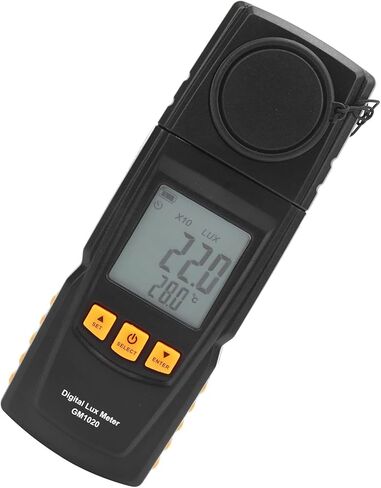 1020 Light Illuminance Meter Digital Luxmeter Light Strength Tester for Lighting Measurement ABS Material in Saudi Arabia