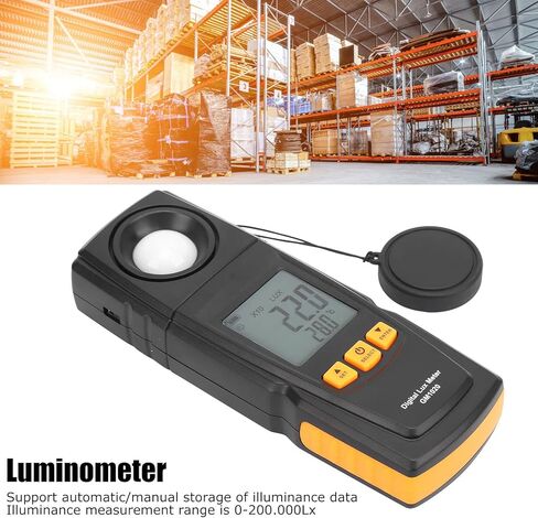 1020 Light Illuminance Meter Digital Luxmeter Light Strength Tester for Lighting Measurement ABS Material in Saudi Arabia