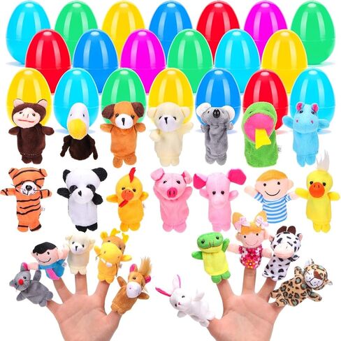 72 PCS البلاستيك المطبوعة بيض عيد الفصح الساطع 2.36 "طويل الصيد في عيد الفصح ، وملء الأطعمة وصالح الحفلات ، وسلة السلة in Kuwait