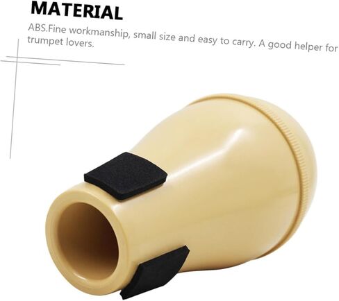 Totority Professional Tenor Trombone Mute Abs Material Half-closed Sound Silencer Lightweight Practice Accessory for Alto and Tenor Trombones in Saudi Arabia
